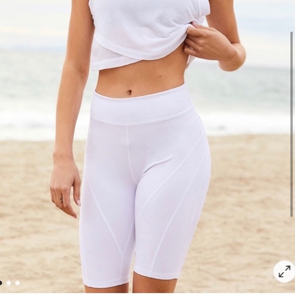 Free People Pants - Free People | High-Rise Baby Biker Shorts